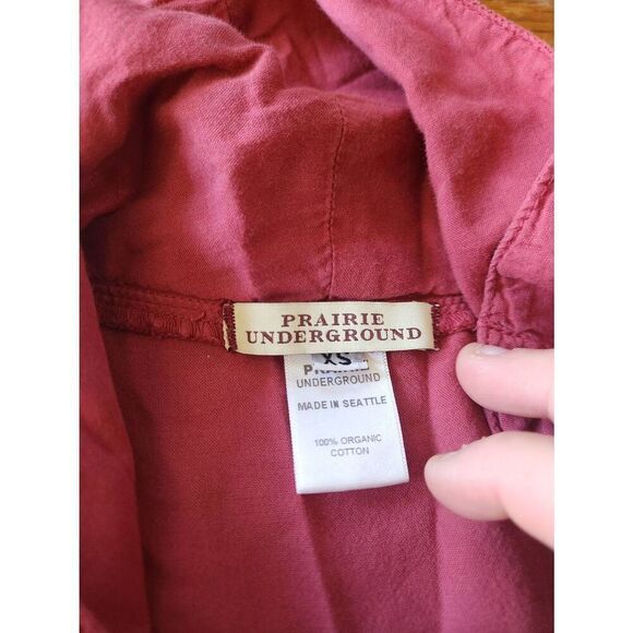 Prairie underground pink button down dress/jacket sz XS - Picture 2 of 3